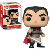 Figura Colecionável - Funko POP - Disney - Mulan - Li Shang - Funko